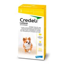 Credeli Antipulgas E Carrapatos Cães 1,3 A 2,5kg C/3 Comprimidos