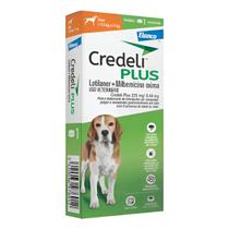 Credeli Plus 225mg Antipulgas, Carrapatos e Vermífugo Para Cães de 5,5 a 11kg Com 1 Compimido