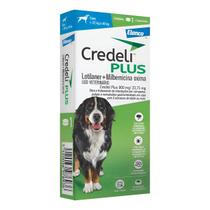 Credeli Plus 900mg Antipulgas, Carrapatos e Vermífugo Para Cães de 22 a 45kg Com 1 Comprimido