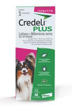 Credeli Plus Cães Antipulgas e Carrapatos 112,5mg - 2,8kg a 5,5kg