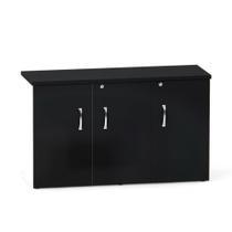 Credenza com 03 Portas P25 Pandin 1,20 M Preto e Branco