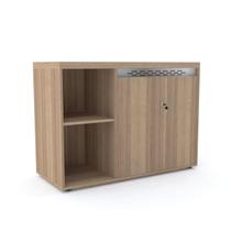 Credenza Com Nicho Único PE 50 Pandin 1,0 M Noce Naturale