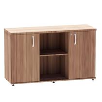 Credenza com Prateleira P25 Pandin 1,20 M Noce Naturale Credenza com Prateleira P25 Pandin 1,20 M Noce Naturale