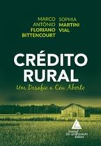 Crédito Rural: Um Desafio a Céu Aberto - LIVRARIA DO ADVOGADO