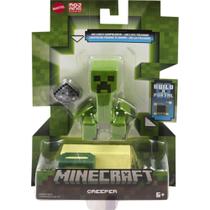 Creeper Minecraft Mini Bonecos - Mattel GTP08-HMB20 Creeper Minecraft Mini Bonecos - Mattel GTP08-HMB20