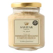 Crema con Parmigiano Reggiano e Tartufo Bianco Savitar 180g Crema con Parmigiano Reggiano e Tartufo Bianco Savitar 180g
