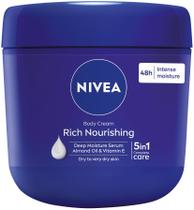 Crema Corporal NIVEA Nutritiva Rica para Piel Seca con Aceite de Almendra 400 ml Crema Corporal NIVEA Nutritiva Rica para Piel Seca con Aceite de Almendra 400 ml