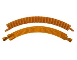 Cremalheira Da Betoneira Csm 400l Segmentada 24 Dentes Modelo Novo