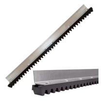 CREMALHEIRA PARA PORTÃO DESLIZANTE 1m GOMOS DE NYLON PPA Compatível GAREN ROSSI RCG Aço Galvanizado de Alta Resistência