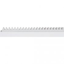 Cremalheira residencial - 1.50m - aluminio branco - garen