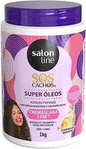 Cremáscara 2 em 1 SOS Cachos Super Óleos Salon Line 1kg