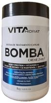 Creme 2 Em 1 Bomba Tratamento Contra Queda Capilar 1kg Vita