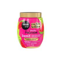 Creme 3 em 1 Salon Line 1kg Multy melancia mix oleos Creme 3 em 1 Salon Line 1kg Multy melancia mix oleos