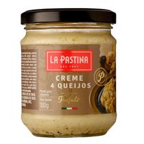 Creme 4 Queijos Trufado La Pastina 180g Creme 4 Queijos Trufado La Pastina 180g