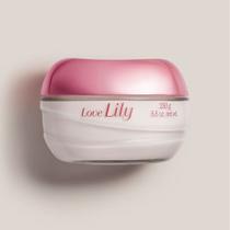 Creme Acetinado Desodorante Hidratante Corporal Love Lily 250g