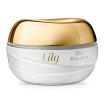 Creme Acetinado Hidratante Desodorante Corporal Lily 250g