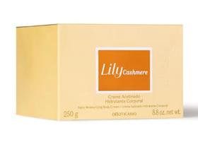 Creme Acetinado Hidratante Desodorante Corporal Lily Cashmere 250g