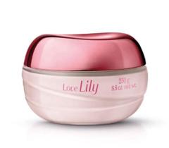 Creme Acetinado Hidratante Desodorante Corporal Love Lily 250g - OBoticario