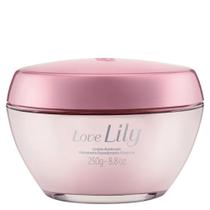 Creme Acetinado Love Lily Boticário 250g Hidratante 48h Manteiga Karité