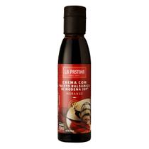 Creme aceto balsâmico Italiano sabor morango La Pastina 150ml