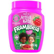 Creme Acqua Kids Framboesa 3 em 1 Nazca 1kg