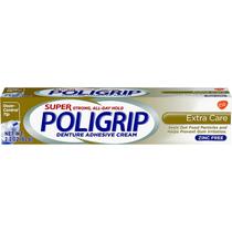 Creme adesivo para dentaduras Super Poligrip Extra Care Zinc Free