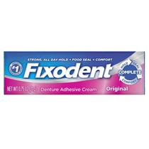 Creme Adesivo para Próteses Fixodent Original 21 g Pacote com 11