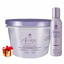 Creme Alisante Affirm 450g + Protecto 120ml Avlon
