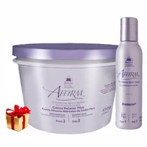 Creme Alisante Affirm 450g + Protecto 120ml Avlon