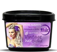 Creme Alisante Bottox Vintage Hair Blond 100G