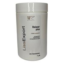 Creme Alisante Escova Japonesa Alisamento Relaxamento Amônia Progressiva WF Liss Export 1kg