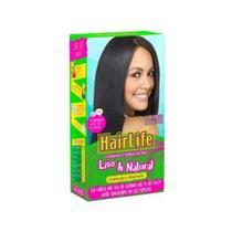 Creme Alisante Hair Life Liso e Natural Com Manteiga Karité 180g