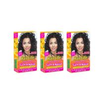 Creme Alisante Hairlife Cachos 180G - Kit Com 3Un