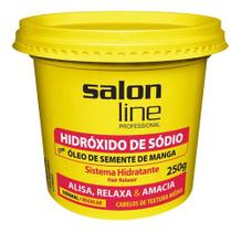 Creme Alisante Hidróxido De Sódio Regular Salon Line 250g