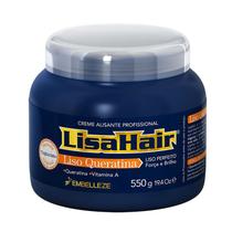 Creme Alisante Lisa Hair Profissional 550g - Embelleze