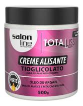 Creme Alisante Oleo De Argan Forte 500gr - Salon Line