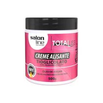 Creme Alisante Óleo de Argan Forte Salon Line 500gr - Tioglicolato