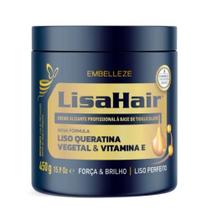 Creme Alisante Tradicional Lisa Hair Profissional 550g - Alisamento Versátil e Seguro Creme Alisante Tradicional Lisa Hair Profissional 550g - Alisamento Versátil e Seguro