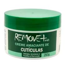 Creme Amaciante De Cutículas 250g Hidrata E Amolece Remove +