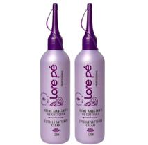 CREME AMACIANTE DE CUTÍCULAS SPA DOS PÉS 120ml - LORE PÉ kit 2und
