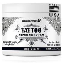 Creme Anestésico para Tatuagens Nupharmisto - 80g - Máxima Força