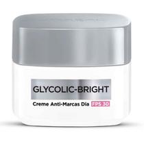 Creme Anti Marcas Dia FPS 30 Glycolic Bright 49g - LOréal Creme Anti Marcas Dia FPS 30 Glycolic Bright 49g - LOréal