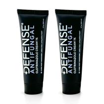Creme antifúngico Defense 1% de clotrimazol, pacote com 2