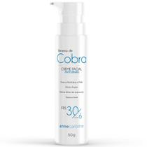 Creme antiidade facial veneno de cobra