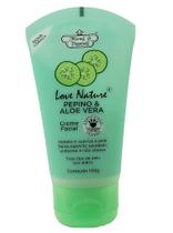 Creme Antioleosidade Facial Pepino & Aloe Vera Flores & Vegetais 100g