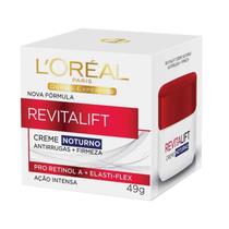 Creme Antirrugas L'oreal Revitalift Noturno 49g