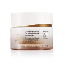 Creme Antissinais Fortalecimento e Nutrição 80+ Noite Chronos Derma 40g - Natura Creme Antissinais Fortalecimento e Nutrição 80+ Noite Chronos Derma 40g - Natura