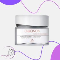 Creme Antissinais Natura Chronos 60+ Noite, Hidratante Facial Preenchimento e Revitalização 40g
