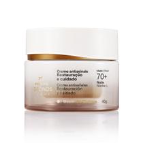 Creme Antissinais Restauração e Cuidado 70+ Noite Chronos Derma 40 g Natura
