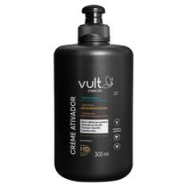 Creme Ativador de Cachos Pentear Cabelos Cacheados Crespos Ondulados 300ml Vult